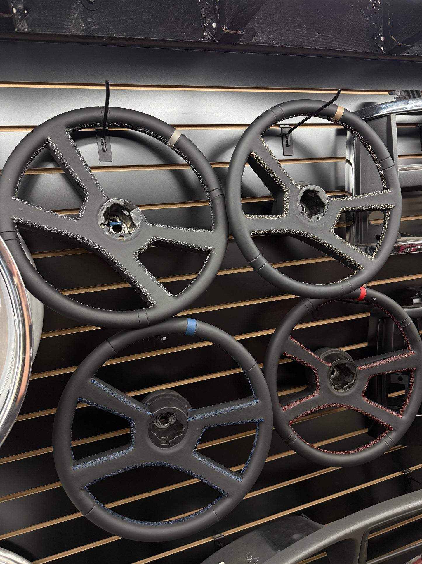 Custom steering wheel