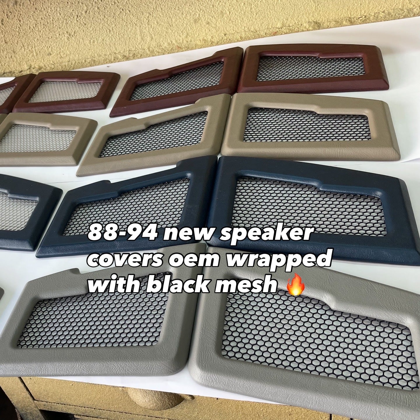 88-94 OBS DESIGNZ SPEAKER COVERS