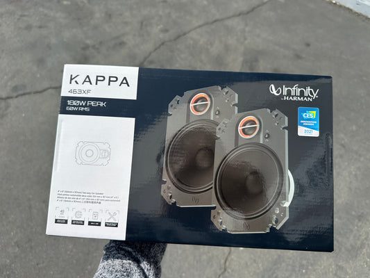 Infinity Kappa 463XF
Kappa Series 4"x6" 2-way car speakers