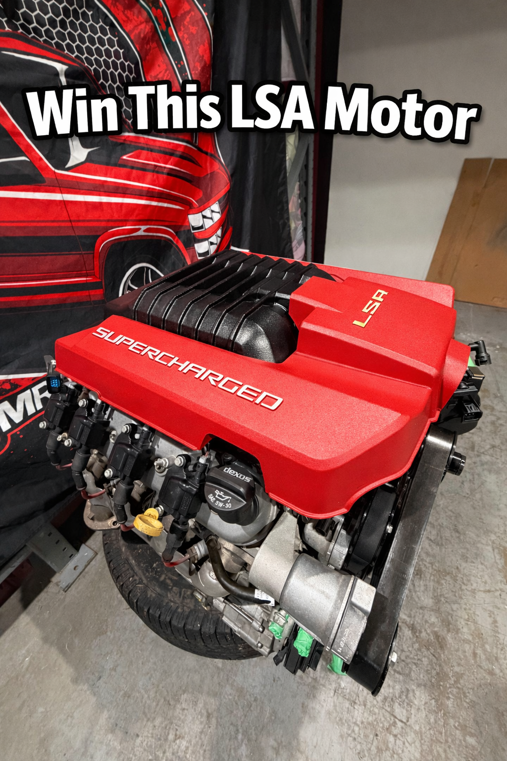 6.2 LSA SUPERCHARGED MOTOR WAFFLE